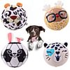 Dog Toys Ball, Indoor/Outdoor Interactive Dog Squeaky Balls for Tug of War, Puppy Birthday Gifts, Durable Plush Dog Toy for Small, Medium and Large Dogs