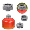 Cartridge Tank Adapter Aluminum Alloy Gas Tank Refill Adapter for Camping Picnic