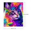 Color Cat-Paint by Numbers Acrylic Painting 40*50CM