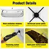 [US Local Warehouse] Pop Up Work Tent Waterproof Shade Canopy Tent 70.86x70.86x78.74in UV Resistant Emergency Shelter with Carrying Bag for Construction Site Outdoor Workshop Warehouse