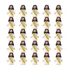 Lot de 25 mini statues de J&eacute;sus pour d&eacute;corations de P&acirc;ques