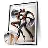 (US Local)Paint By Numbers Kit On Canvas DIY Oil Art Dance Art Picture Home Decor40x50cm