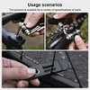 15 In 1 Bicycle Multi Tool Rust Proof Bicycle Combination Repair Maintenance Kit