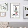 Bear Stocking -16CT Stamped Cross Stitch Kit(29*43cm)