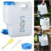 12L Camping Water Jug with Faucet Portable Water Tank for Vehicle Car Camping