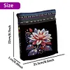 Flowers Special Shape Diamond Painting Shopping Bag Rhinestones Shoulder Bag