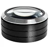 5X Illumination Paperweight Magnifier 6 LED Dome Desktop Magnifier for Reading