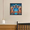 Diamond Painting-DIY Full Round Drill Detroit Lions(40*40 CM)