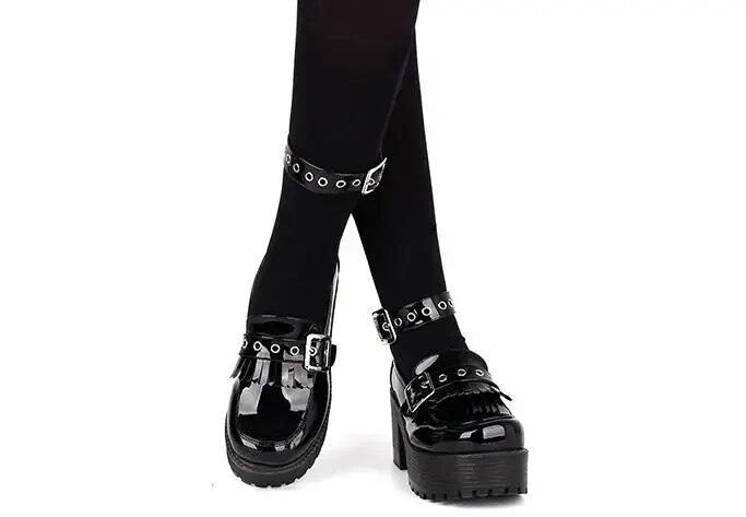 VCshoesWoman Mori Girl Lolita Cosplay Shoes Lady High Heels Pumps Women Princess Student College Style Dress Shoes 40