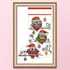 Owl Stocking -16CT Stamped Cross Stitch Kit(30*44cm)