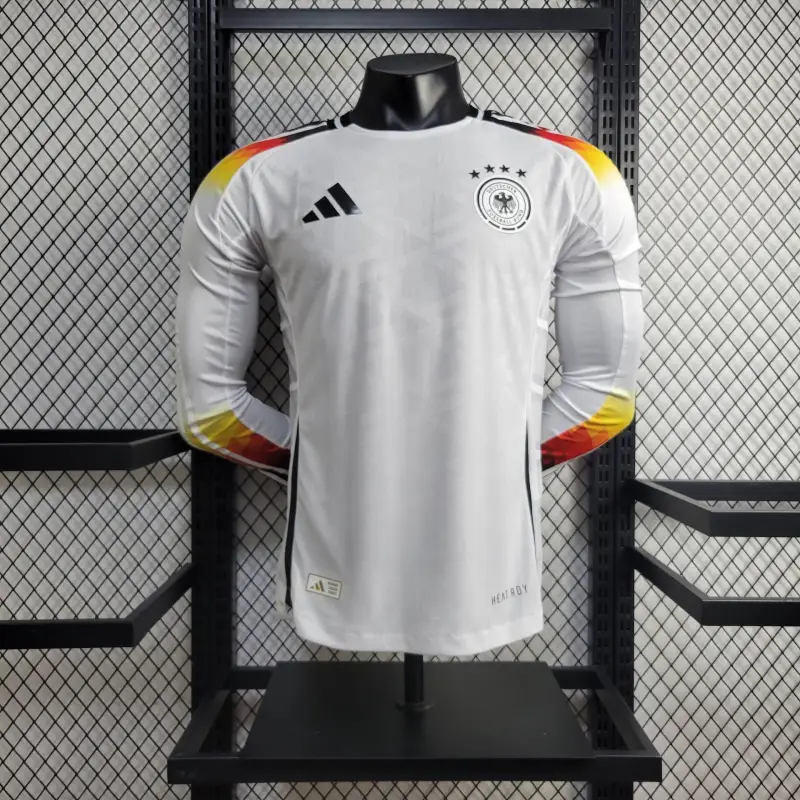 2024 Player Version Germany Home long sleeve Soccer JerseyFootball Shirt 1:1 Thai Quality