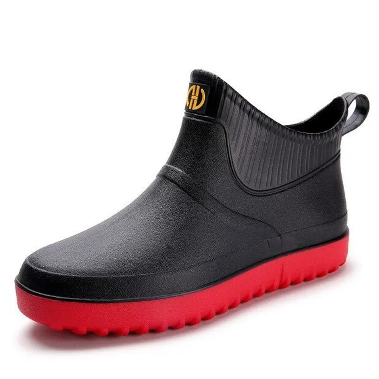 Rain Ankle Boots Slip-on Nonskid Orthopedic Shoes
