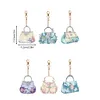 6PCS Diamond Painting Keychains Special Shape Double Sided Diamond Art Ornaments Kit