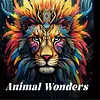 3PCS Fantasy Creatures Coloring Book Set Mindfulness Art Books for Adults 