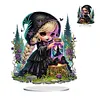 Acrylic Special Shaped Double Sided Effect Halloween Table Top Diamond Painting Ornament Kits