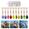 10pcs Boxed Metal Spoon Spinner Fishing Lure Fishing Wobblers Artificial Bait(A)