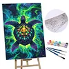 (US Local)Sea Turtles-Paint By Numbers Kit(40x60cm)