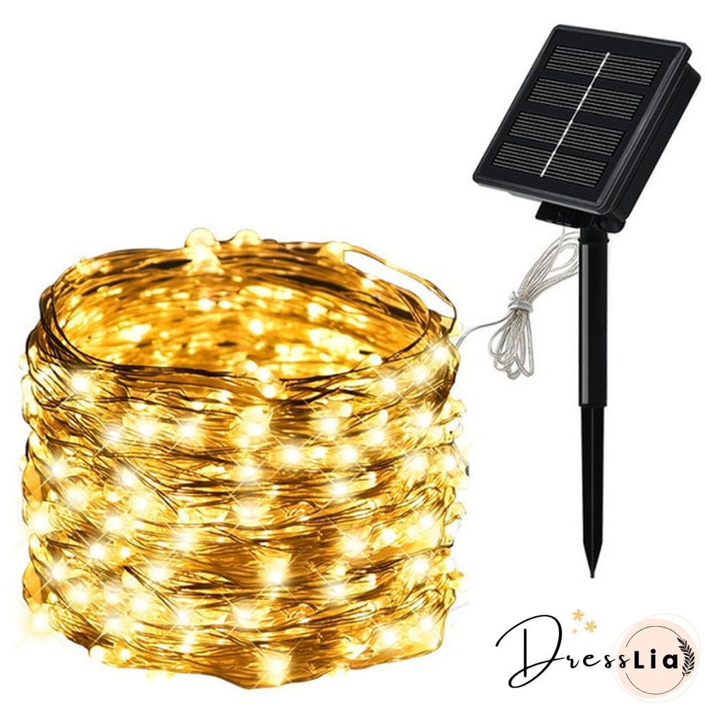 Solar String Fairy Lights 30M 300Led / 5M 50 Led Waterproof Outdoor Garland Solar Power Lamp Christmas For Garden Home Decoration