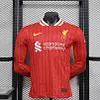 2024/2025 Long Sleeve Player Version Liverpool Home Football Shirt 1:1 Thai Quality