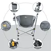  Hammock Camping Chair Folding Portable Swinging Chair with Cup Holder for Outdoor RV Lawn Backyard Patio,Support 350 lbs