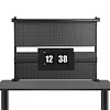 [US Local Warehouse] Desktop Shelving System with Monitor Stands Computer Accessories Clamp On Desk Organizer Shelf 51 X 34 Inch for Office Supplies Dorm Home Decor