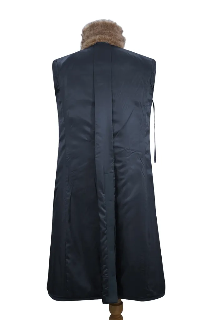   Luftwaffe German Officer Fur Collar Gabardine Greatcoat German-Uniform