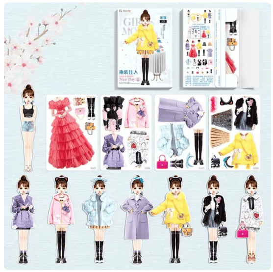 🎁Magnetic Dress Up Baby