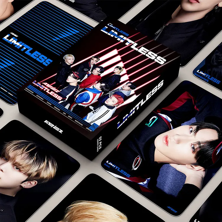 【最終値下】Ateez Limitless Typ-Bトレカ8人コンプリート ATEEZ Limitless Japan 2nd single Album Official photocards | eBay