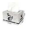 5D DIY Diamond Painting Handmade Crystal Square Tissue Box Kit (Swan)