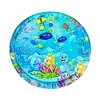 Cats Water Mat Foldable Inflatable Water Mat Baby Water Mat for Floor Tile Grass