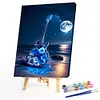 Rose Guitar - Paint by Numbers Acrylic Painting 40*50CM