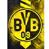 Dortmund Team Crest-Full Round Diamond Painting 30*40cm