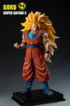 1/4 Scale Super Saiyan 3 Son Goku - Dragon Ball Resin Statue - Two Percent Studio [In Stock]