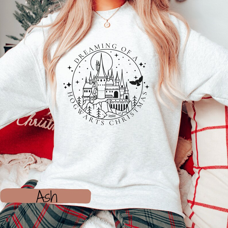Magic Wizard School Christmas Sweatshirt