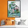 Flower-11CT Stamped Cross Stitch Kit(40*50cm)