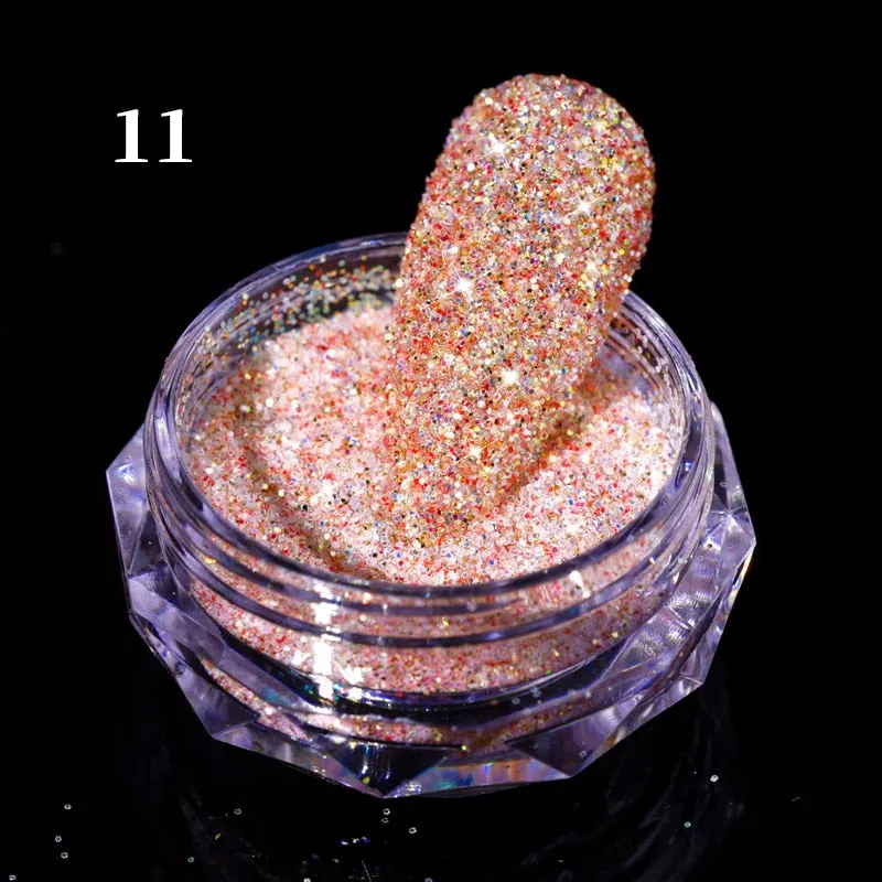 1Box Reflective Glitter Powder For Nails Iridescent Flakes Sequins Pigment Dust Manicures Decoration Chrome Pigment Polish Gel-Nail Inspo