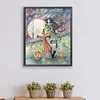 Long Hair Girl-Paint by Numbers Acrylic Painting 40*50CM