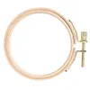 DIY Wooden Cross Stitch Frame Needlework Hoop Ring Hand Embroidery Tool
