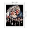 Indian - 11CT Stamped Cross Stitch 40*50cm/15.75*19.69in