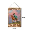 Cowboy - Wooden Signs - 20*30cm