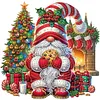 (US Local)6pack Xmas Gnome-Special Shaped Diamond Painting Kit(30x30cm)
