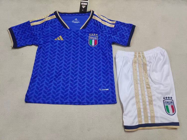 2026-27 World Cup Italy Home Jersey - Adult and Children's Set