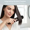 Cordless Hair Straightener Brush USB Rechargeable Portable Straightening Comb with 3 Temperature Settings & LED Display for Women Gift Idea for Home Travel