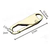 Zipper Pull Replacements Repair Kit(6Pcs/Pack)
