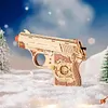ROKR Pocket Pistol Boy Birthday Assembly Gift Handmade DIY Creative Model