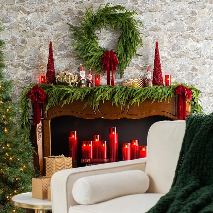 Everyone will buy 🔥Real luxury Norfolk pine wreath 🌺🍀