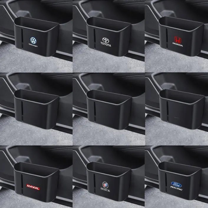 Car multifunctional seat back storage box