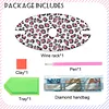 Diamond Painting Wine Glass Rack DIY Wine Glass Holder Storage Rack Diamond Art Acrylic Organizer Stemware Rack Kit