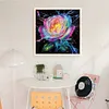 Rose-11CT Stamped Cross Stitch 40*40cm/15.75*15.75in
