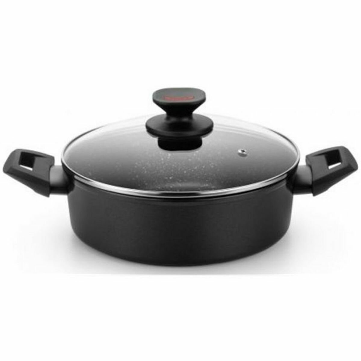 Casserole Monix TITAN ROCK Black &Oslash; 32 cm